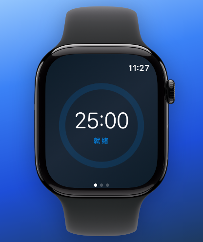 PomoRing Apple Watch 就绪状态