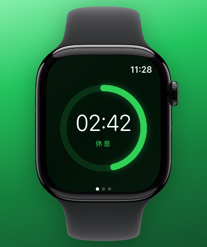 PomoRing Apple Watch 短休息界面